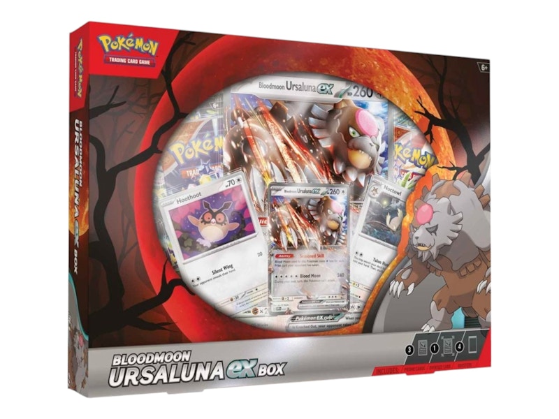 2024 Pokémon Scarlet & Violet Bloodmoon Ursaluna EX Collection Box
