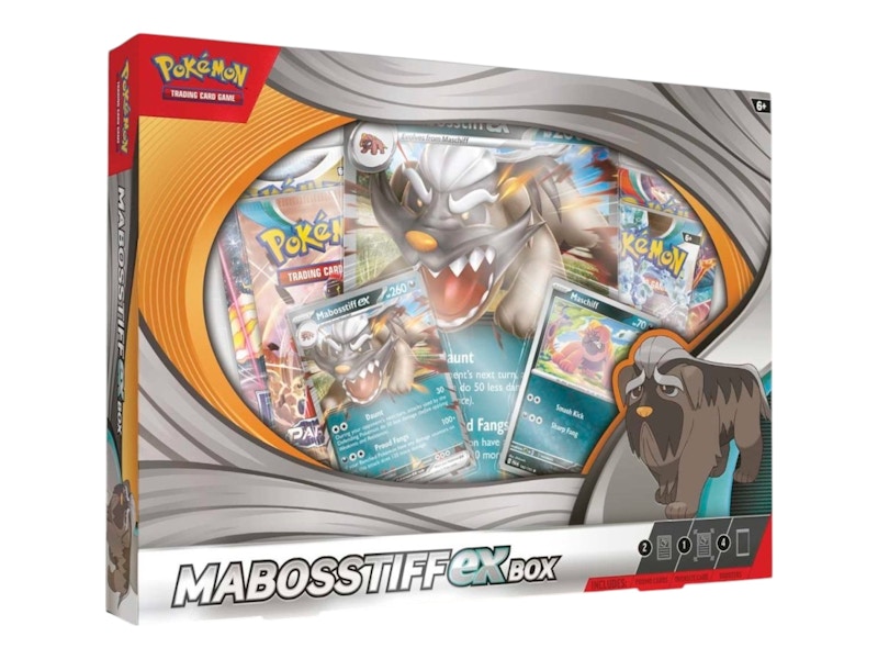 2024 Pokémon Scarlet & Violet Mabosstiff EX Collection Box