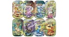 2025 Pokémon Scarlet & Violet Prismatic Evolutions 8 Tin Lot (Artwork May Vary)
