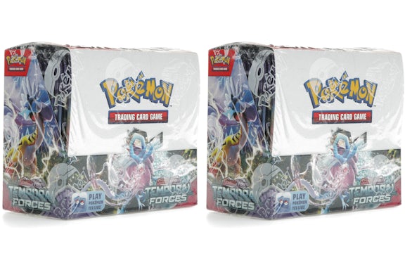 2024 Pokémon Scarlet & Violet Temporal Forces Booster Box 2x Lot