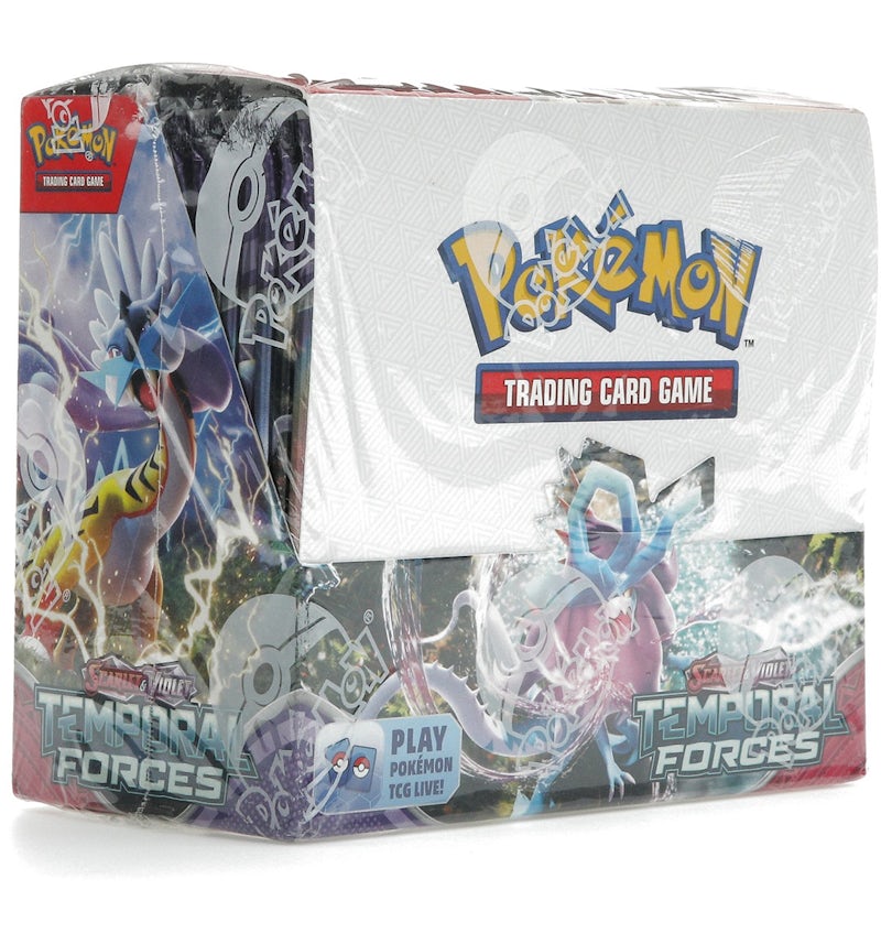 2024 Pokmon Scarlet & Violet Temporal Forces Booster Box - 2024 - US 2024 Pokmon Scarlet & Violet Temporal Forces Booster Box - 2024 - US