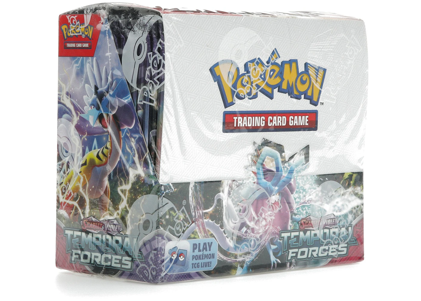 2024 Pokmon Scarlet & Violet Temporal Forces Booster Box - 2024 - US 2024 Pokmon Scarlet & Violet Temporal Forces Booster Box - 2024 - US