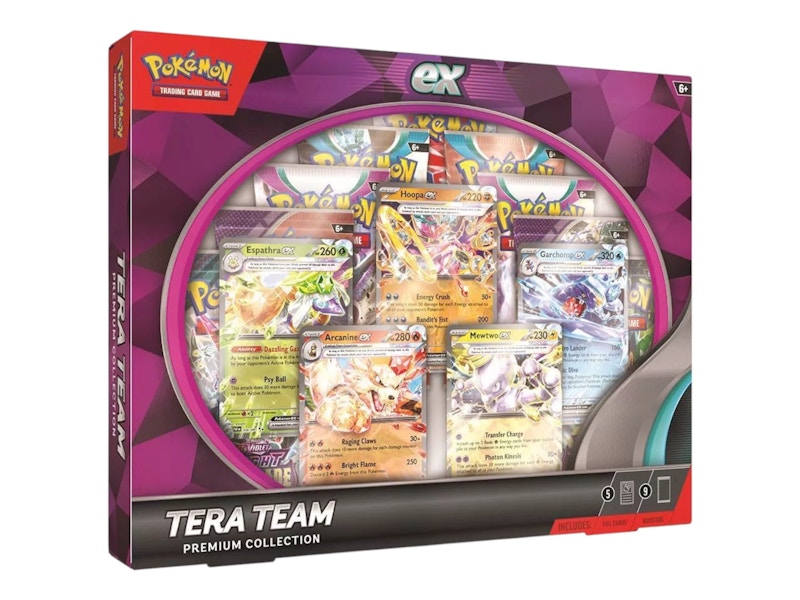 2024 Pokémon Scarlet & Violet Tera Team Premium Collection Box