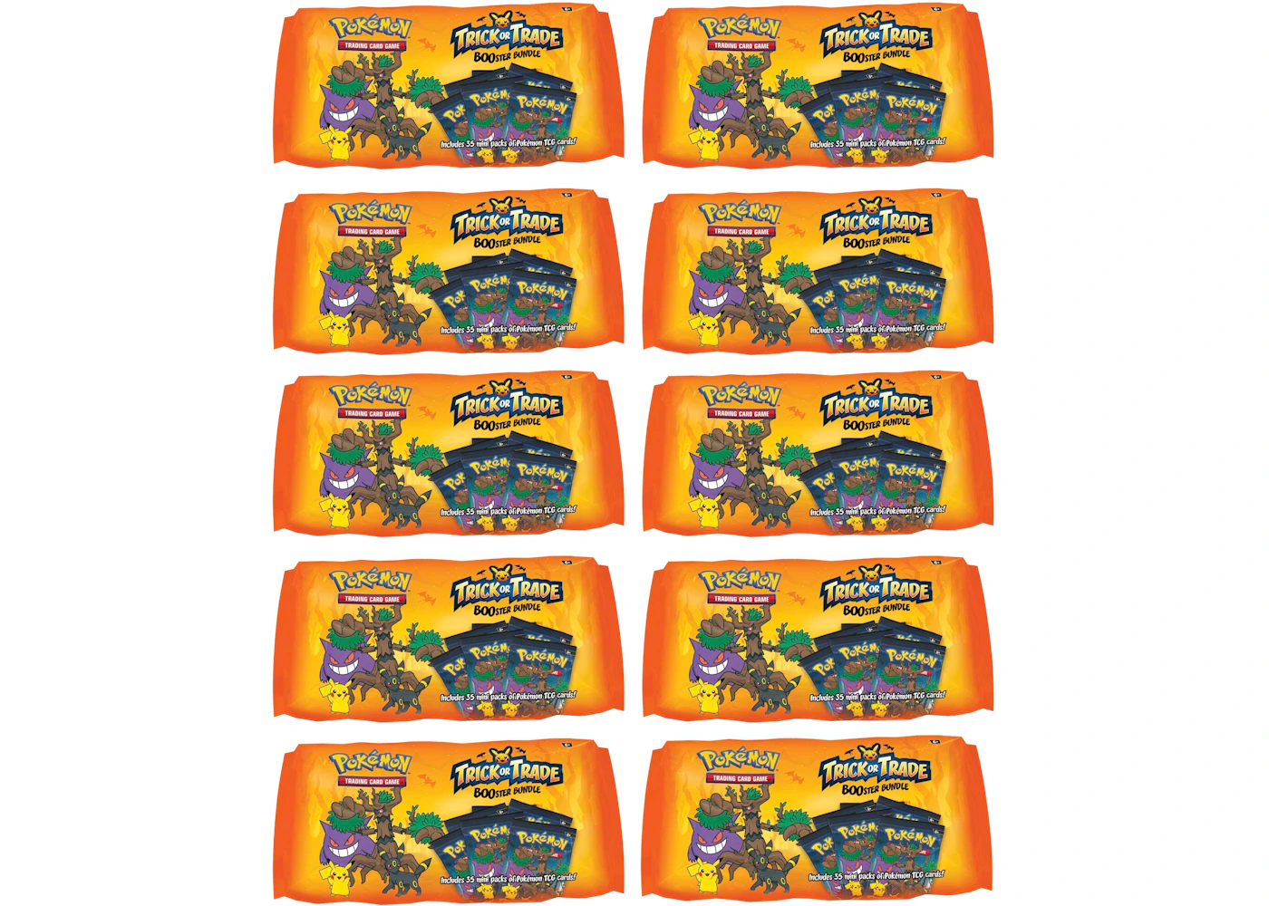 2024 Pokmon Trick or Trade Halloween BOOster Bundle (35 Pack) 10x Lot - 2024 - US 2024 Pokmon Trick or Trade Halloween BOOster Bundle (35 Pack) 10x Lot - 2024 - US