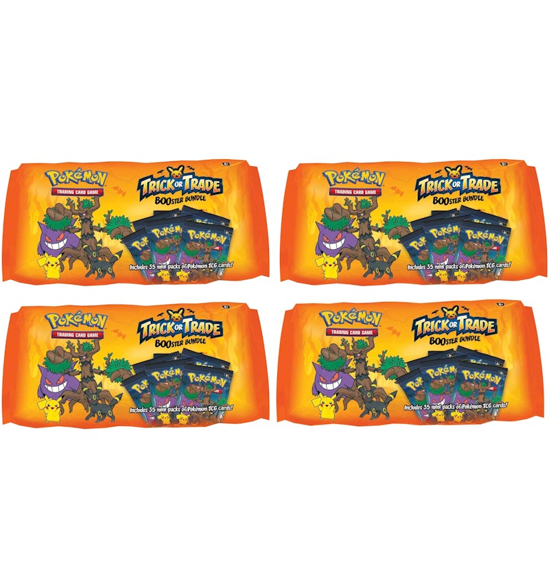 Juego Pokemon Tcg Paquete Booster Pokmon Trick Or Trade 2024, 35 Sobres, Edicin Halloween, Ingls, Precintado Juego Pokemon Tcg Paquete Booster Pokmon Trick Or Trade 2024, 35 Sobres, Edicin Halloween, Ingls, Precintado