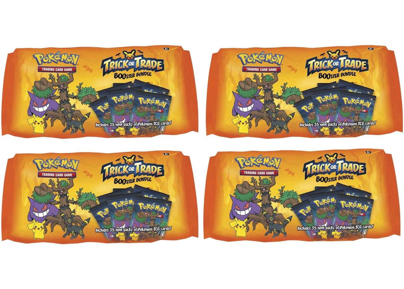 2024 Pokmon Trick or Trade Halloween BOOster Bundle (35 Pack) 4x Lot - 2024 - US 2024 Pokmon Trick or Trade Halloween BOOster Bundle (35 Pack) 4x Lot - 2024 - US