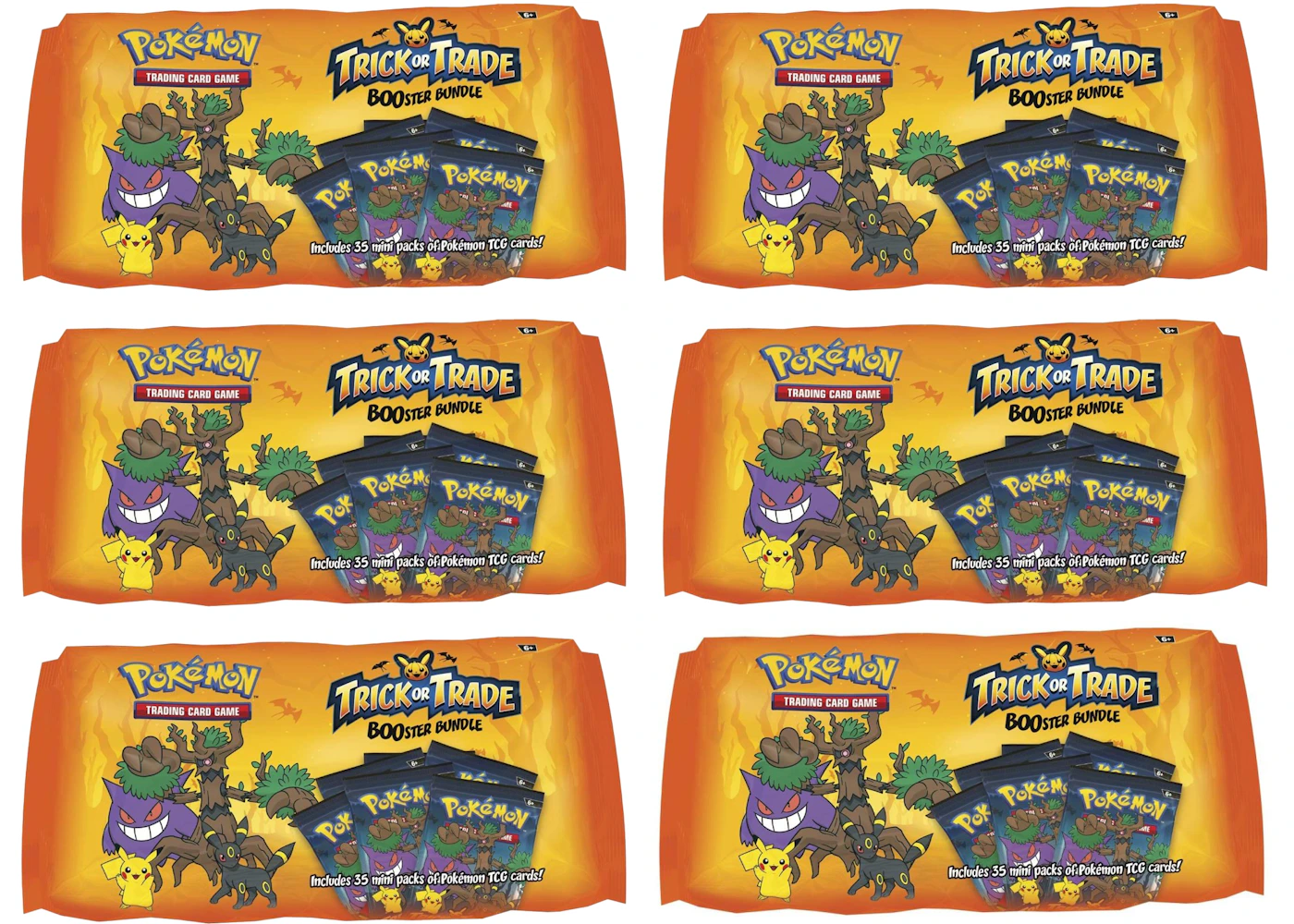 2024 Pokmon Trick or Trade Halloween BOOster Bundle (35 Pack) 6x Lot - 2024 - US 2024 Pokmon Trick or Trade Halloween BOOster Bundle (35 Pack) 6x Lot - 2024 - US