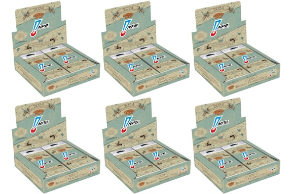 2024 Topps 206 NPB Baseball Hobby Box 6x Lote