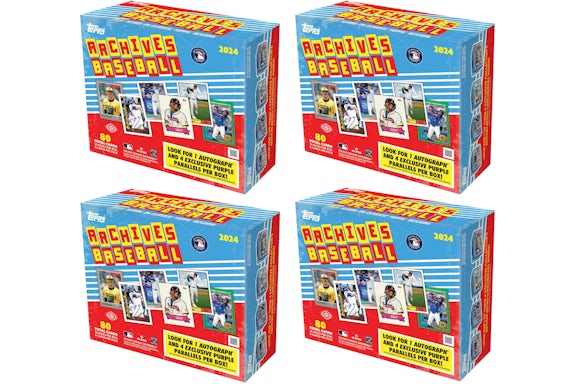 2024 Topps Archives Baseball Collector Box 4x Lote