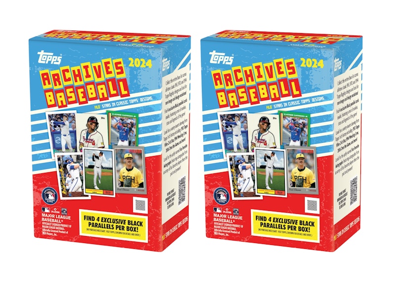 2024 Topps Archives Baseball Value Box 2x Lot