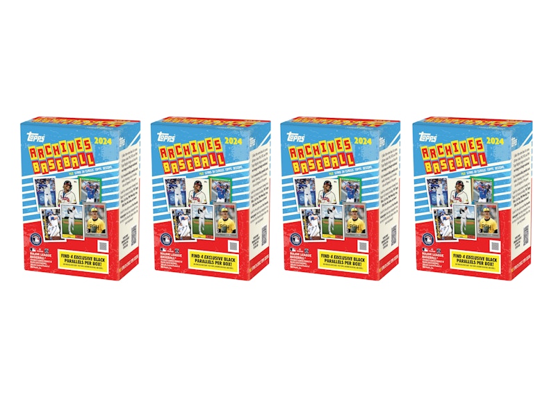 2024 Topps Archives Baseball Value Box 4x Lot