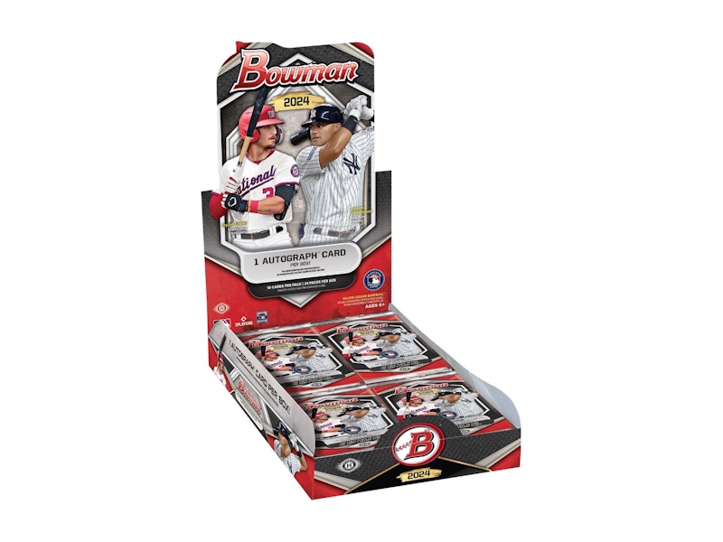 Scatola per hobby da baseball Topps Bowman 2024