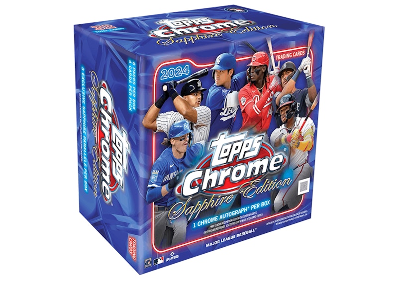 未開封BOX】2019 Topps Chrome Sapphire