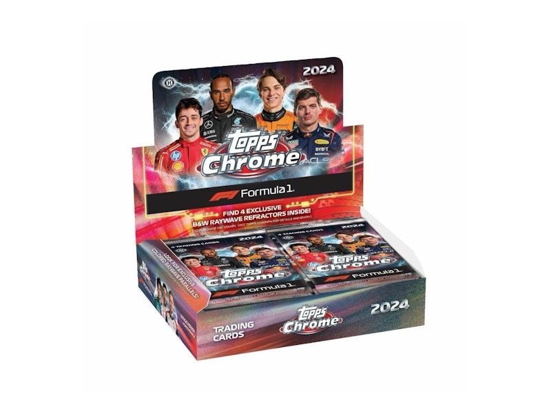 Topps Chrome Formel-1-Qualifikationsrundenbox 2024