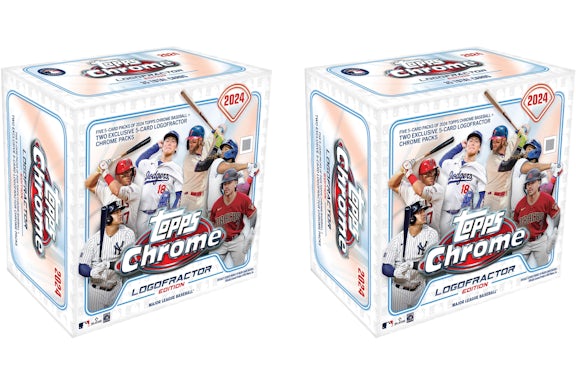 2024 Topps Chrome Logofractor Baseball Box (2x Lot)