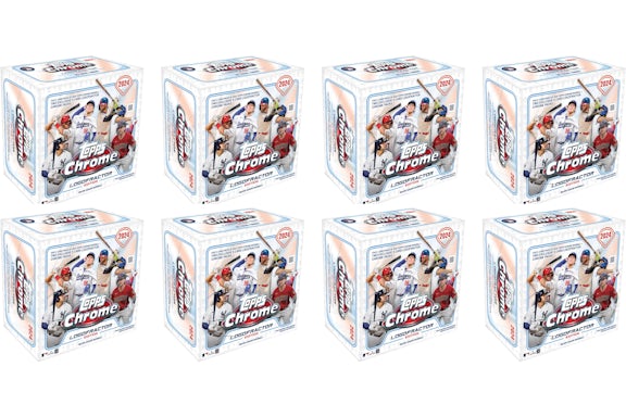 2024 Topps Chrome Logofractor Baseball Box (8x Lot)