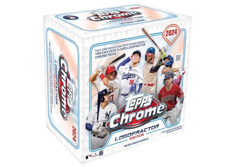 2024 Topps Chrome Logofractor Scatola da baseball