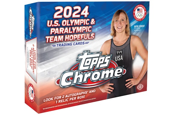 2024 Topps Chrome Olympics Paralympics Hopefuls Hobby Box
