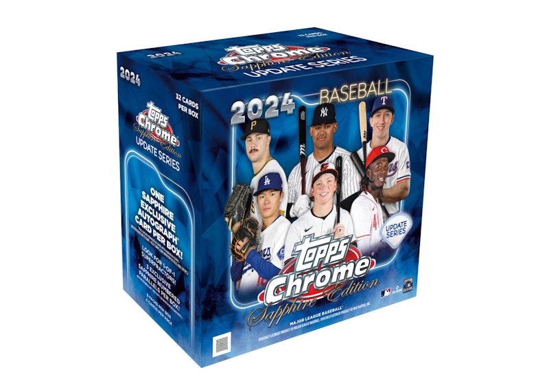 2024 Topps Chrome Sapphire Updated Series Baseball Hobby Box