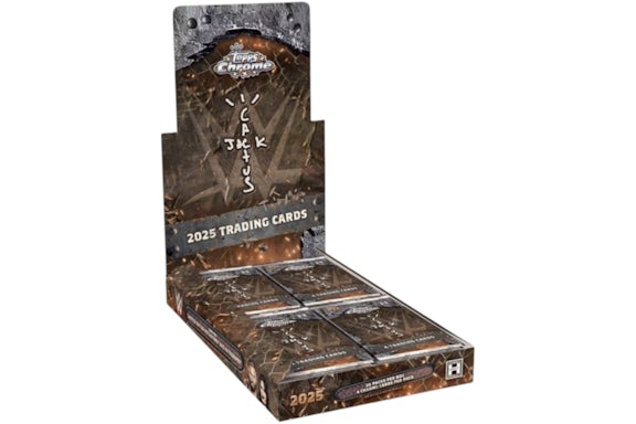 2024 Topps Chrome x Cactus Jack Travis Scott Edition WWE Wrestling Hobby Box
