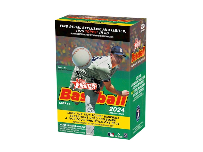2024 Topps Heritage Baseball Value Box