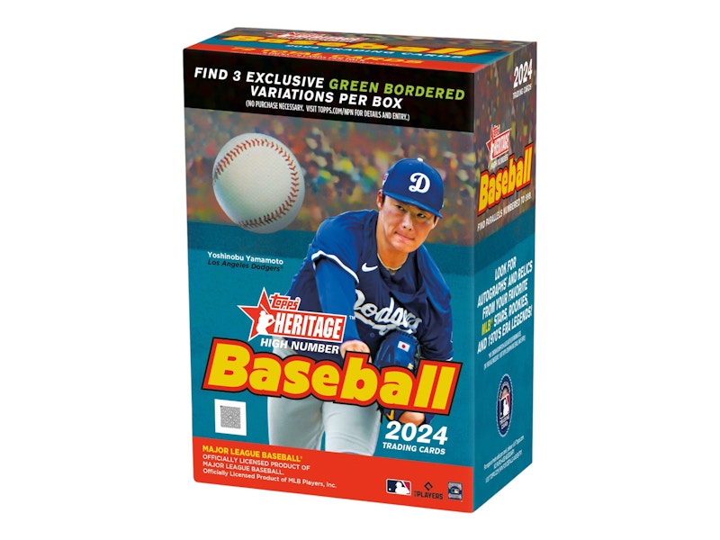 2024 Topps Heritage High Number Baseball Value Box - 2024 - JP