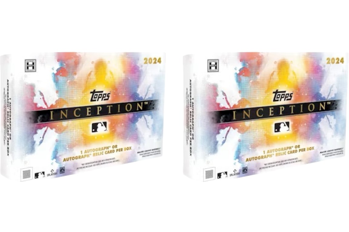 2024 Topps Inception Baseball Hobby Box 2x Lot - 2024 - GB