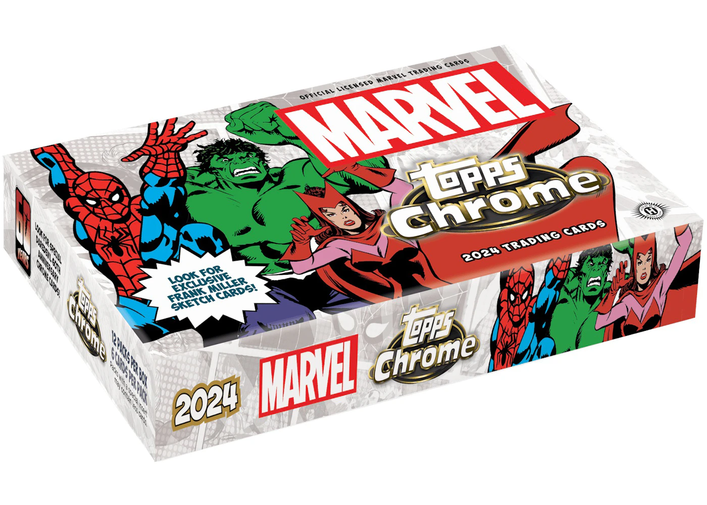 2024 Topps Marvel Chrome Hobby Box - 2024 - US