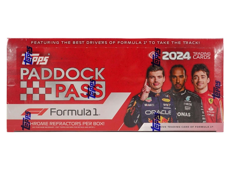 未開封ボックス 2024 TOPPS F1 PADDOCK PASS HOBBY Topps 2024 Paddock Pass Formula 1 - Hobby Box