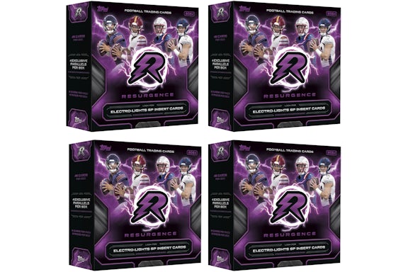 2024 Topps Resurgence Football Mega Box 4x Lot