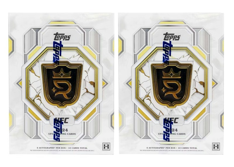 2024 Topps Royalty UFC Hobby Box 2x Lot