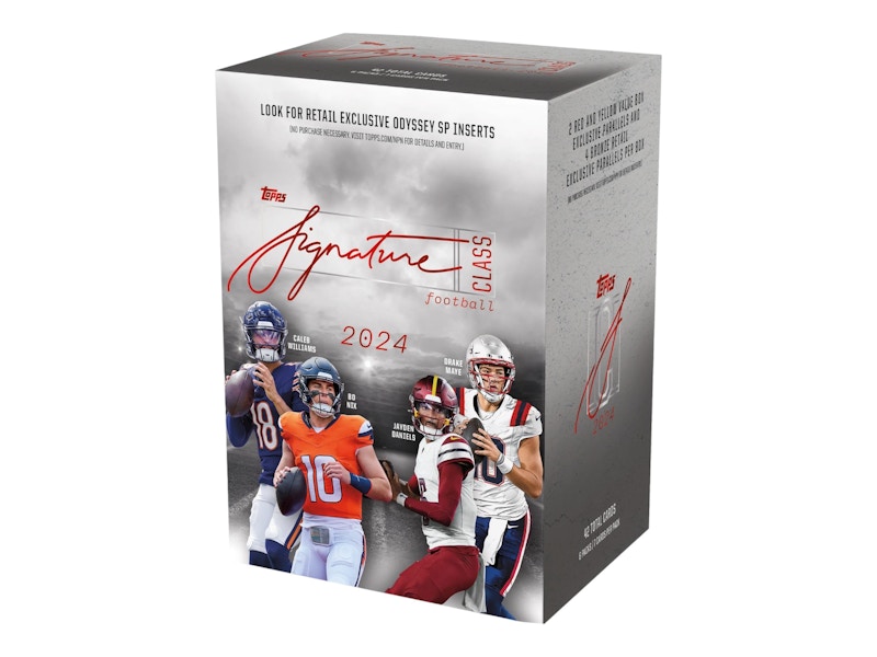 2024 Topps Signature Class Football Value Box