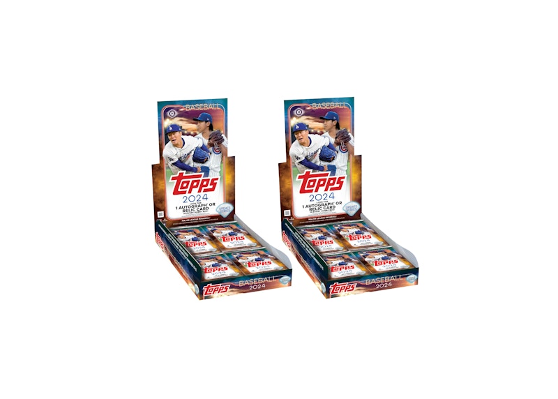 2024 Topps Update Series Baseball Hobby Box 2x Lot
