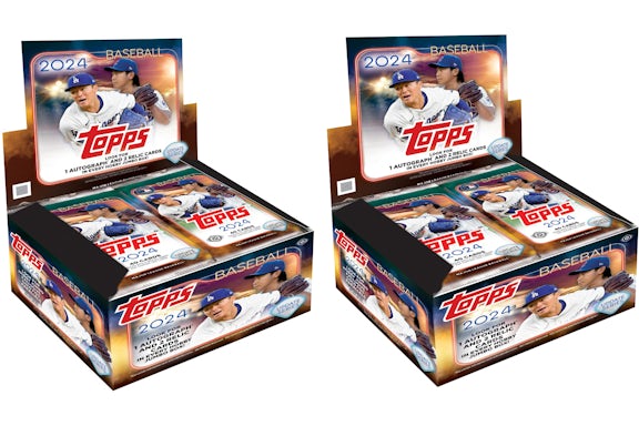 2024 Topps Update Series Baseball Jumbo Hobby Box 2x Lot
