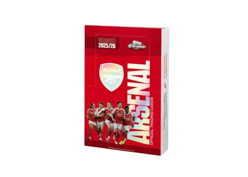 2025/2026 Topps Arsenal Hobby Box cromato