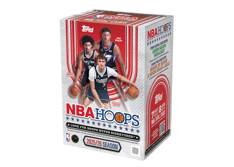 2025-2026 Topps Hoops Basketball Value Box