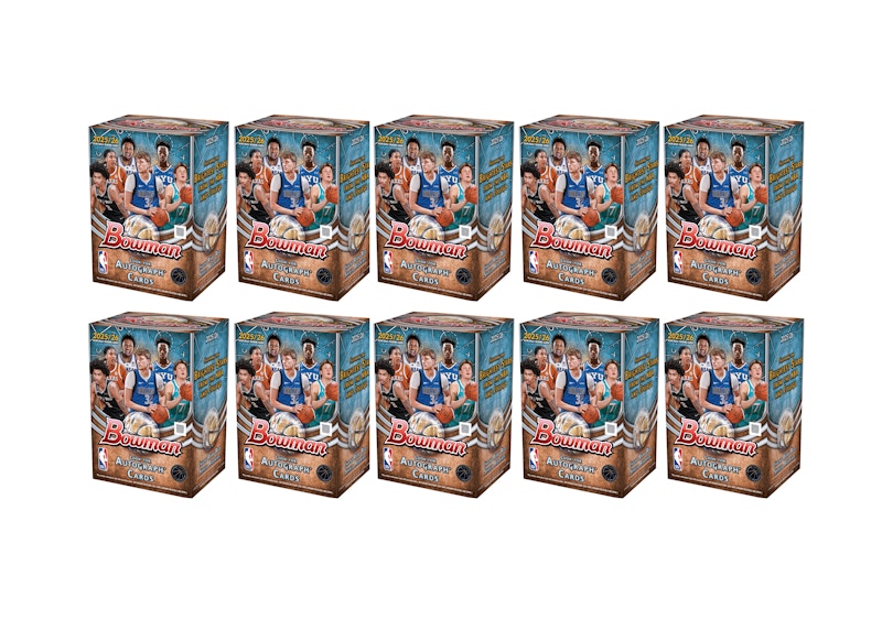 2025/26 Bowman Basketball Value Box 10x Lot