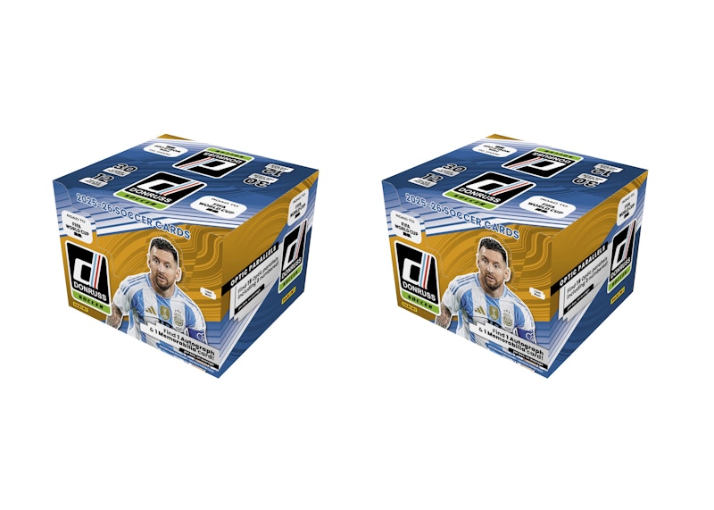 2025-26 Panini Donruss Road To FIFA World Cup 2026 Hobby Box 2x