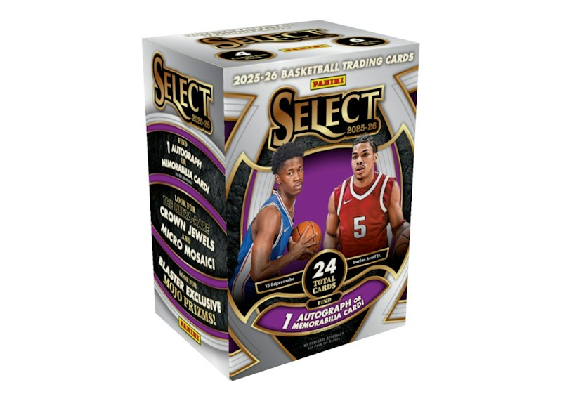2025-26 Panini Select Basketball Hobby Blaster Box