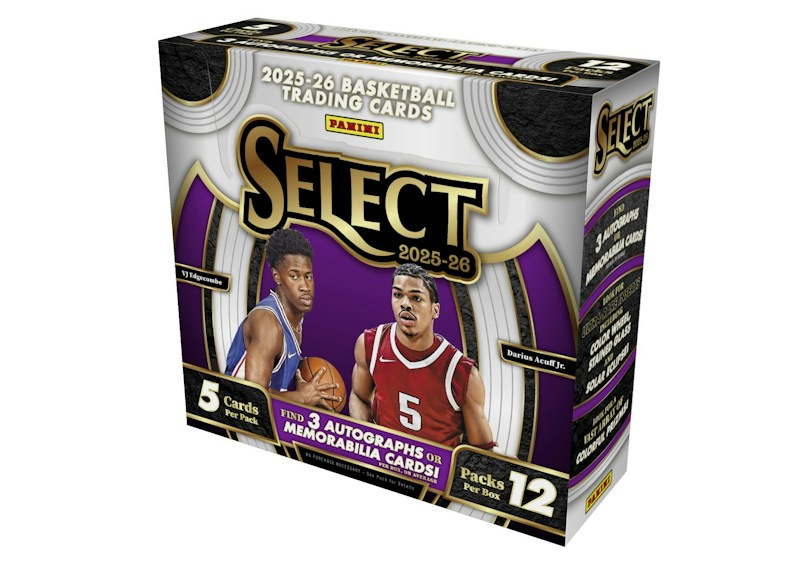 2025-26 Panini Select Basketball Hobby Box