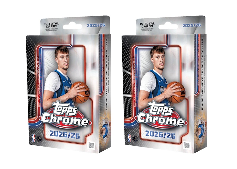 Topps Chrome ペドリ　ケースヒット 2024/25 Topps Chrome Basketball 8-Pack Blaster Box – VSM Sports