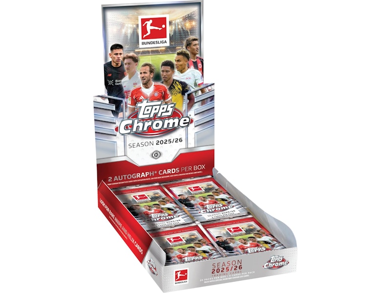 2025-26 Topps Chrome Bundesliga Hobby Box - 2025-26 - CN
