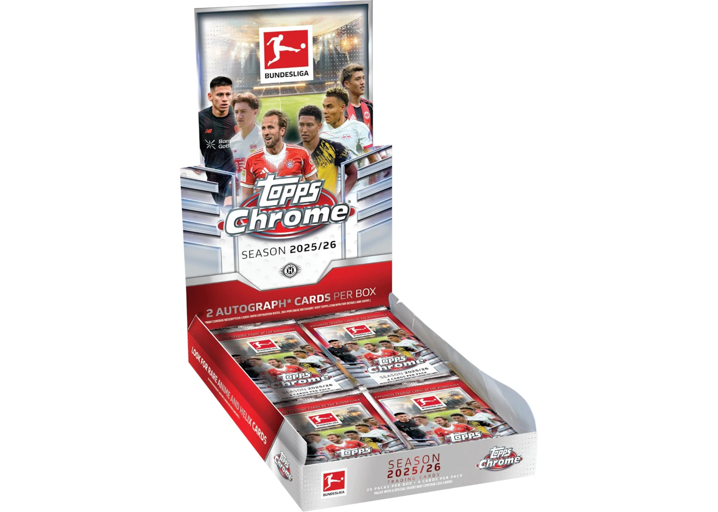 2025-26 Topps Chrome Bundesliga Hobby Box - 2025-26 - CN
