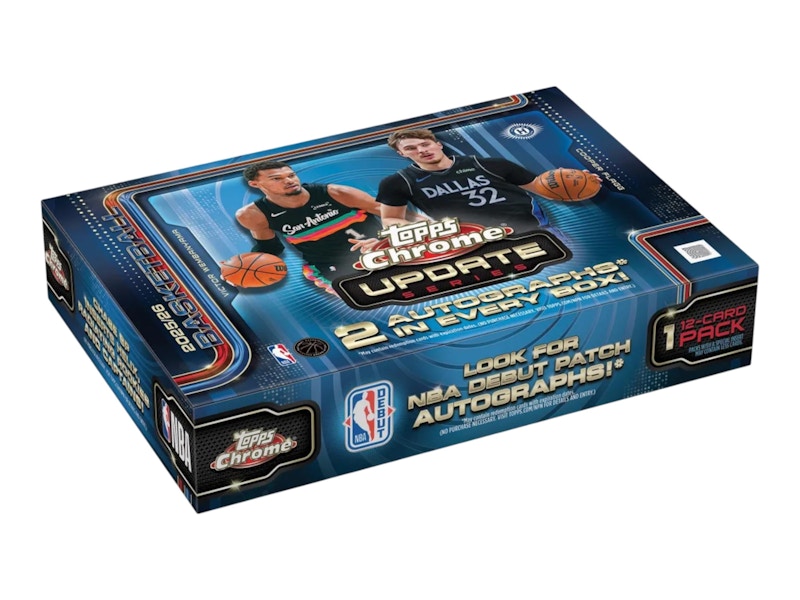 2025-26 Topps Chrome Update Basketball Delight Box