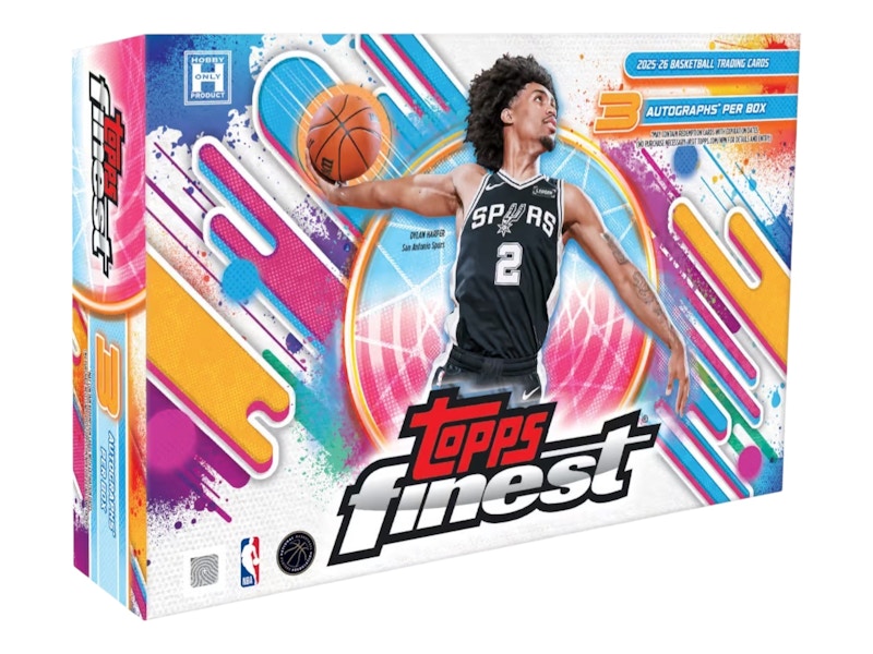 2025-26 Topps Finest Basketball Breakers Delight Hobby Box - 2025-26 - US
