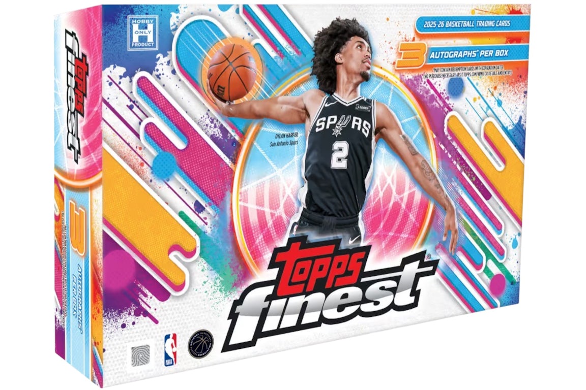2025-26 Topps Finest Basketball Breakers Delight Hobby Box - 2025-26 - US