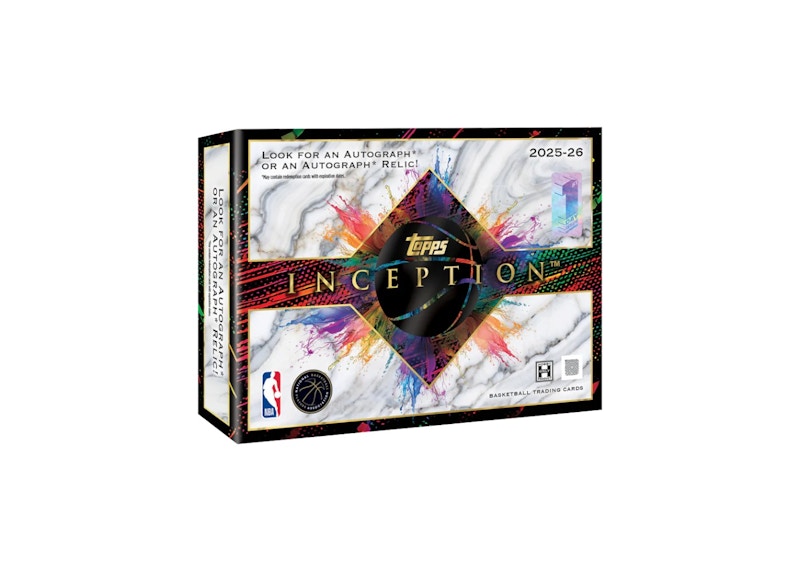 2025-26 Topps Inception Basketball First Day Issue Box