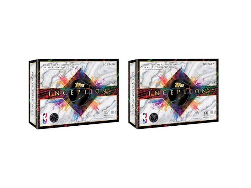 2025/26 Topps Inception Basketball Hobby Box 2x Lot