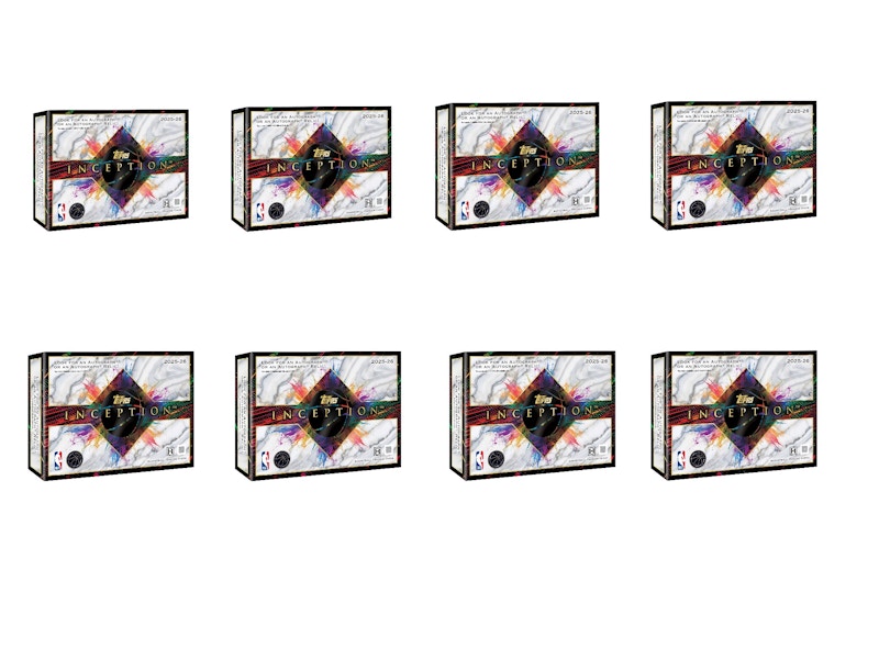 2025/26 Topps Inception Basketball Sealed Hobby Box Case (8 Hobby Boxes)