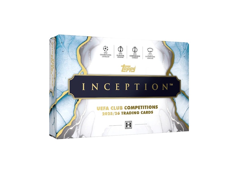 2025/26 Topps Inception UEFA Club Competitions Hobby Box